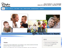 Tablet Screenshot of chalfontfamilypractice.com